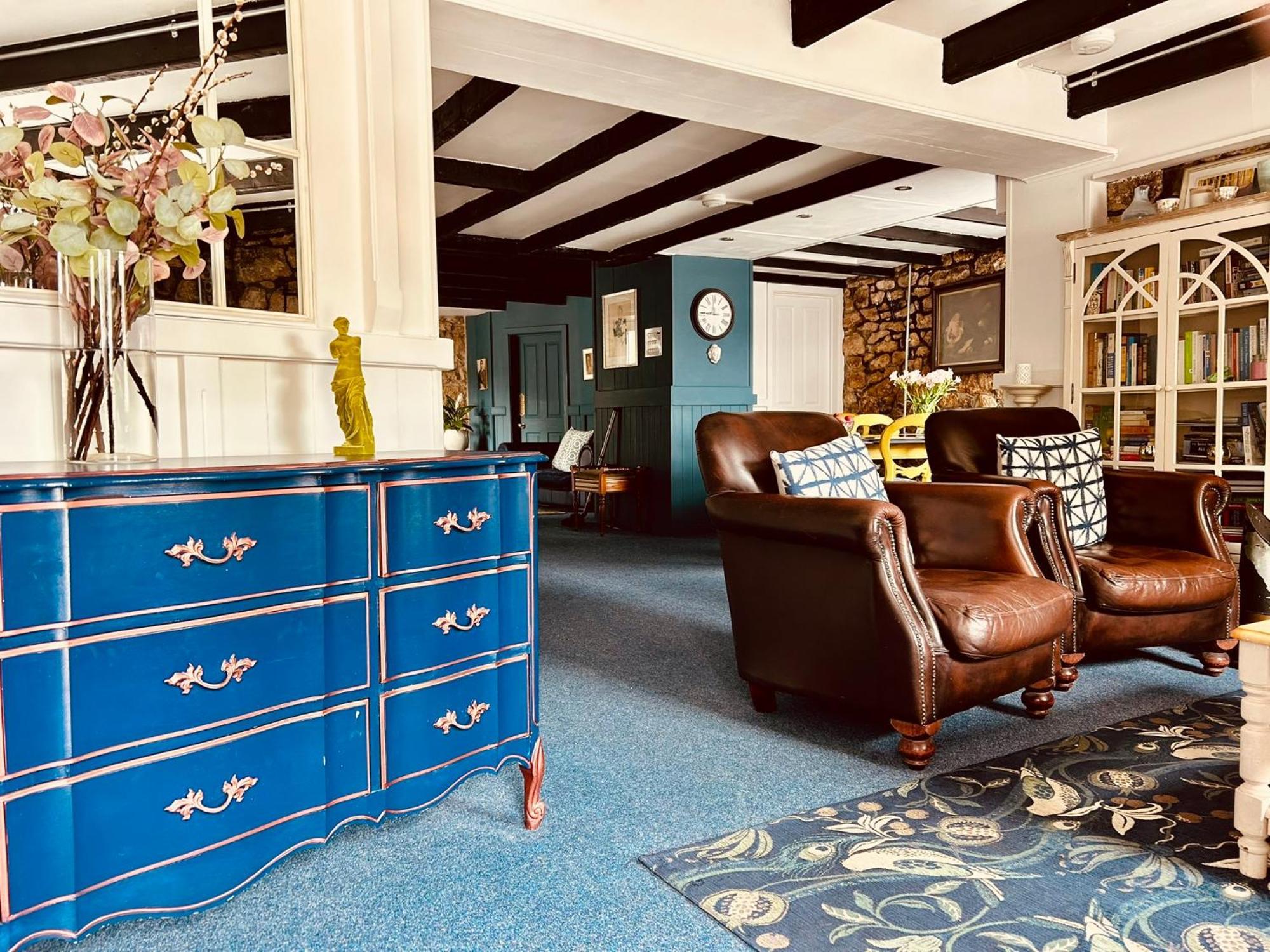 Britannia House Vintage B&B Cornwall Helston Exteriör bild